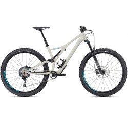 Specialized Stumpjumper Comp in Gloss White Mountains and Black